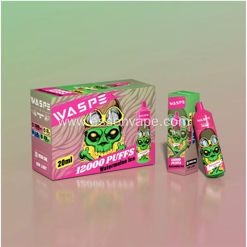 Good Review Waspe 12000 Strawberry Watermelon